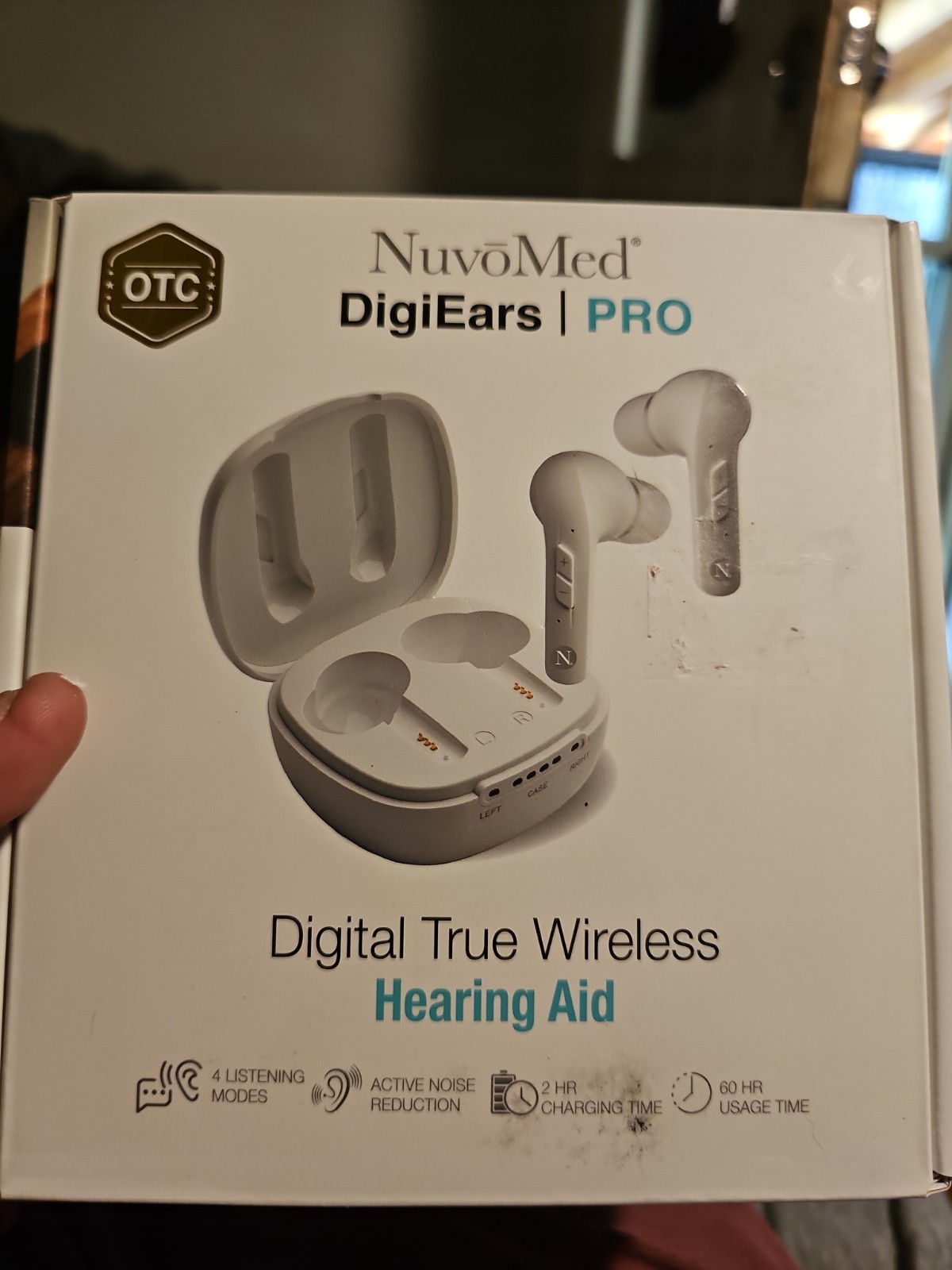 Brand New NuvoMed DigiEars PRO Digital True Wireless Hearing Aid