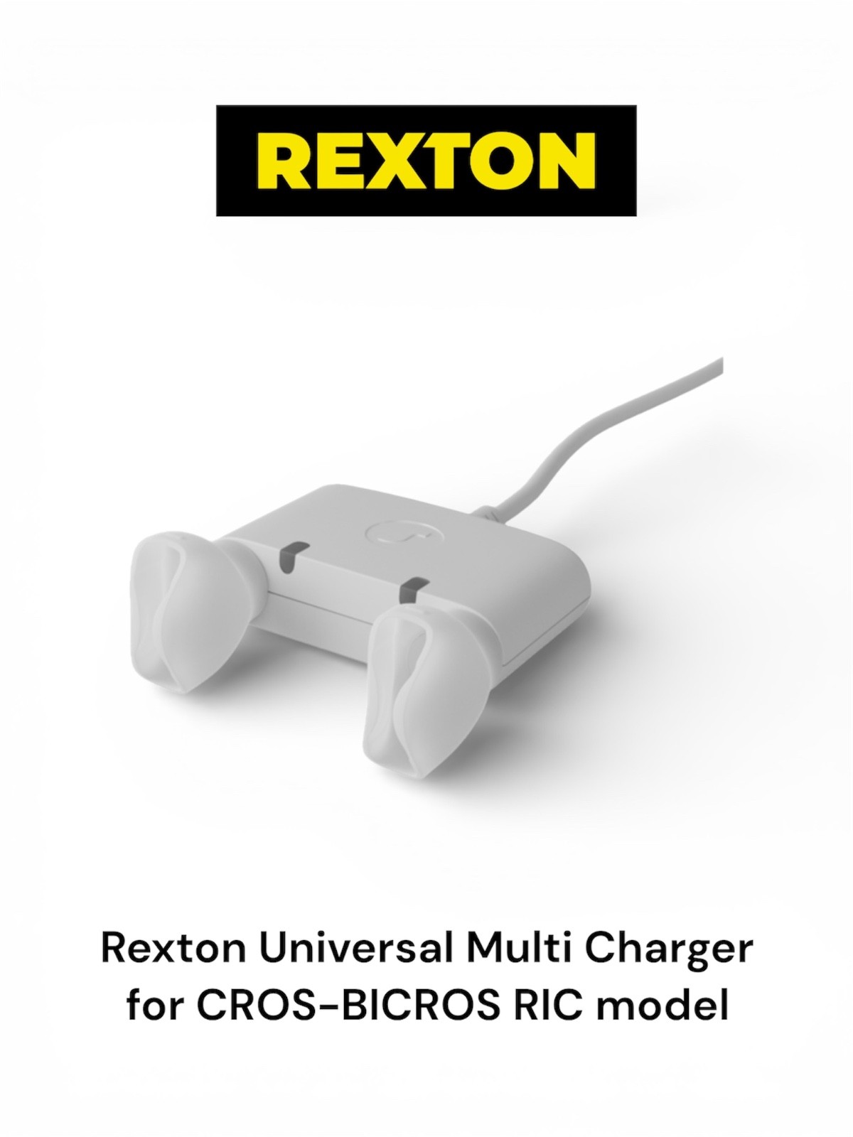 Rexton Universal Multi Charger for CROS- BICROS RIC Model Hearing Aids NEW