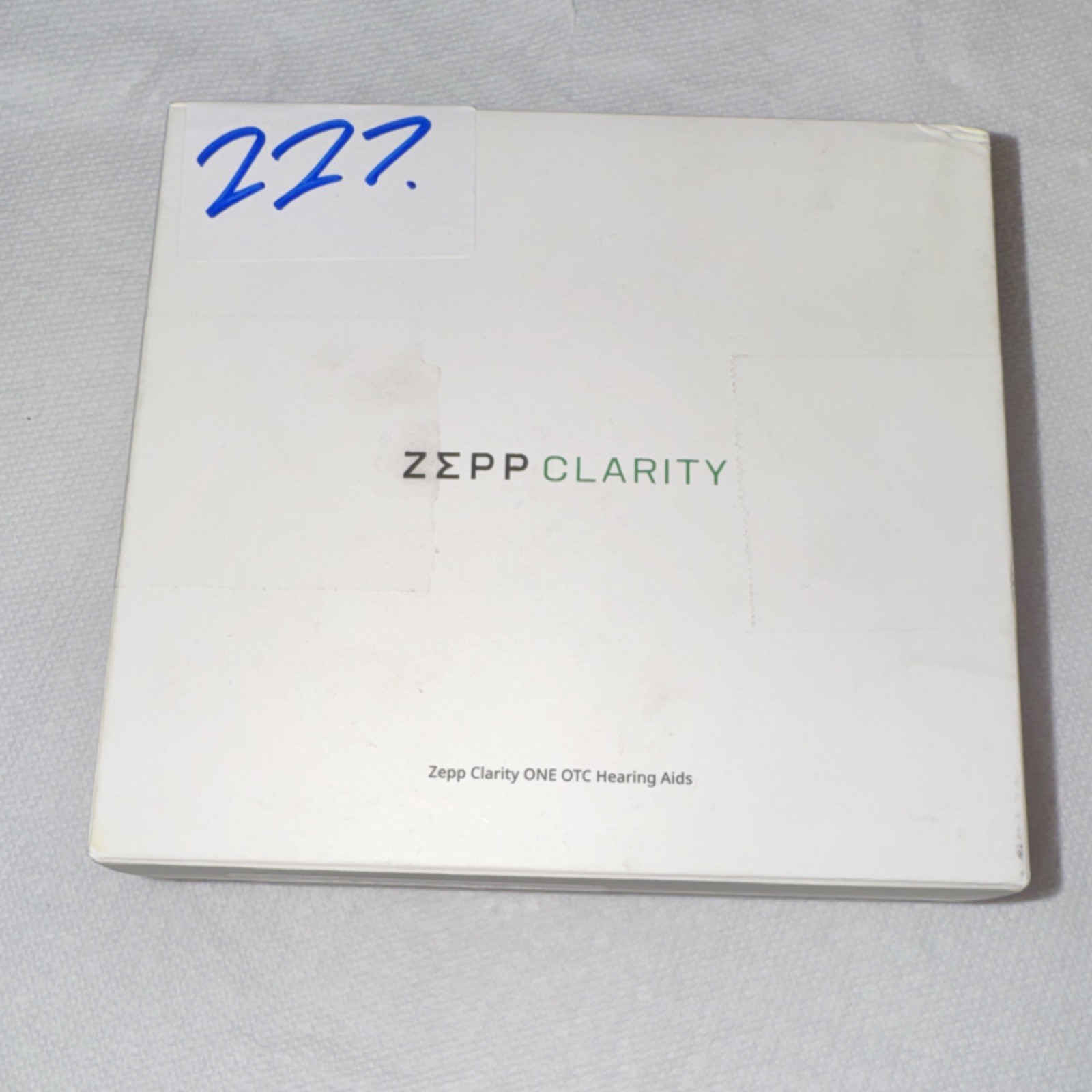 Zepp Clarity ONE OTC In-Ear Hearing Aid, Rechargeable, Charging Case, Accessori…