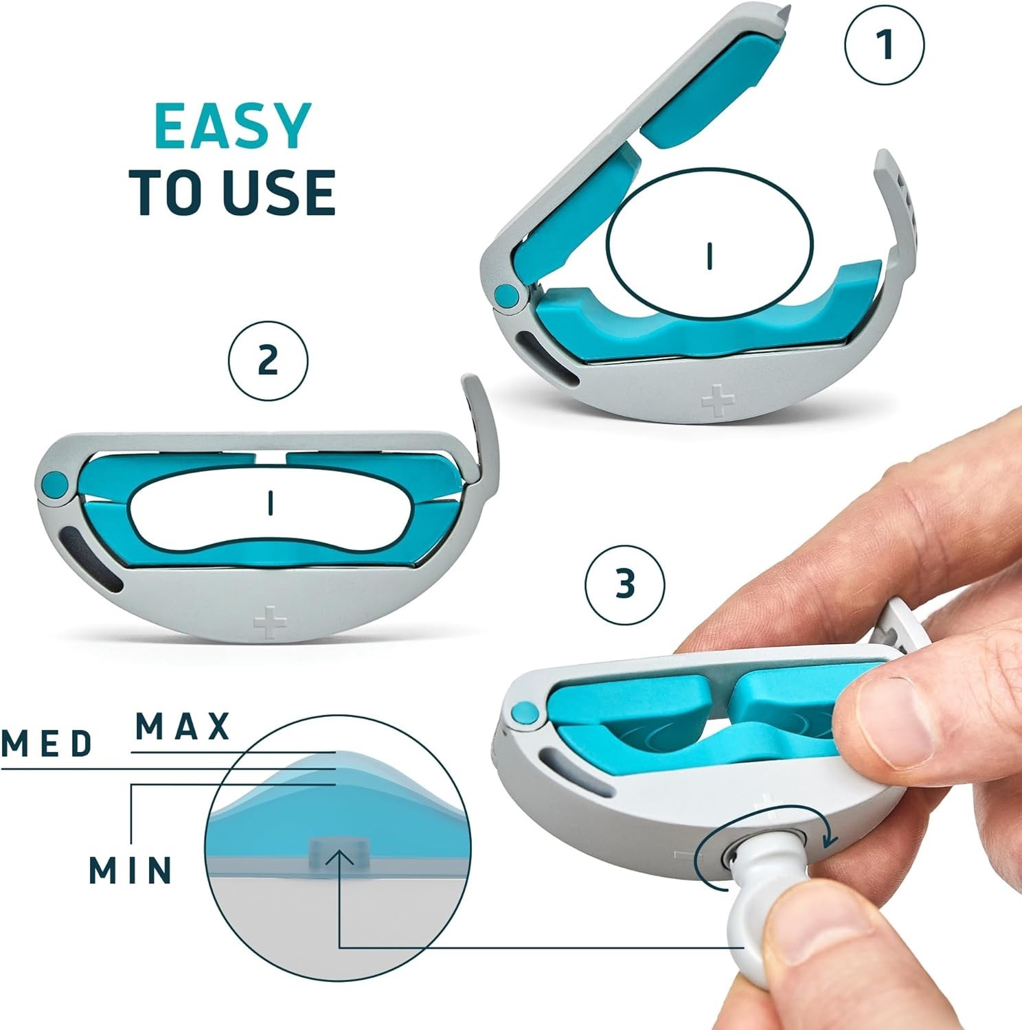 Versa Clamp: Adjustable Male Incontinence Clamp with Dorsal Gap for Blood Flow
