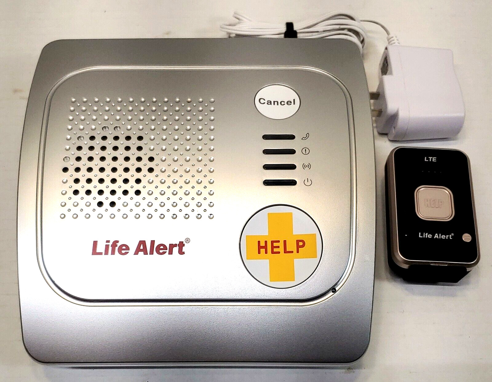Life Alert Emergency Response System AA465019 + Help Button LTE Li-Ion + AC Adp