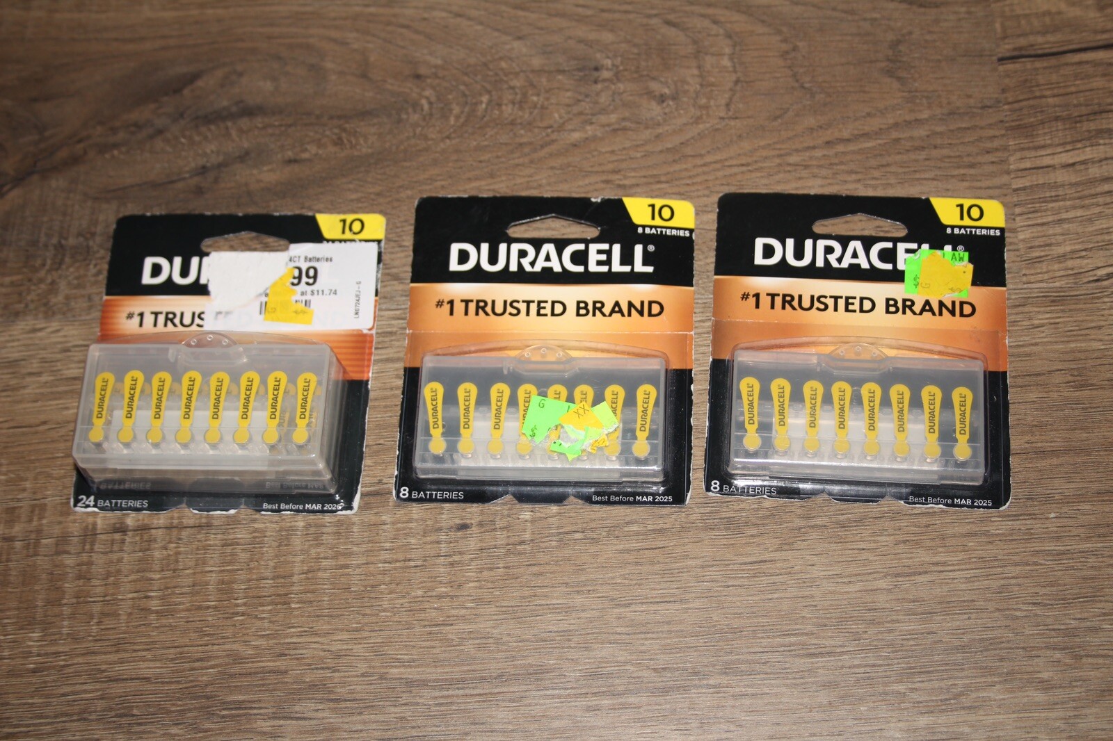 Lot Of Duracell Hearing Aid Size 10 Batteries Expired Mar 2025 2026 40 Total