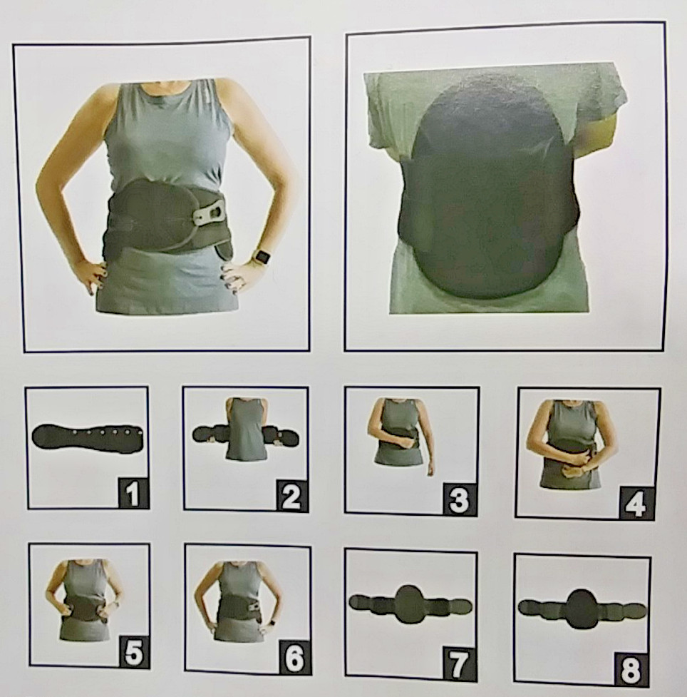DR Medical Solace LSO BB-157 Lower Back Brace Lumbar Support Universal Size New