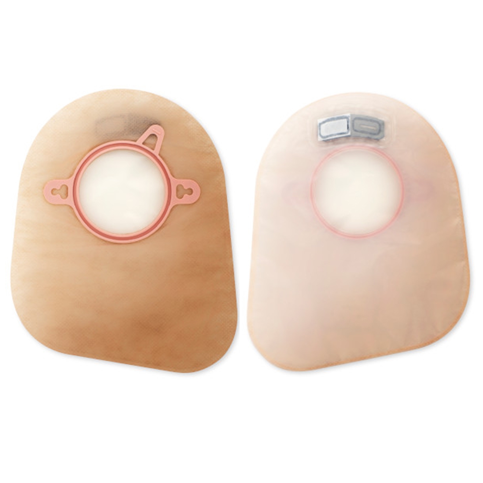 New Image Closed End 7″L 2pc System Ostomy Pouch 2.25″ Flange 18383 60 Ct