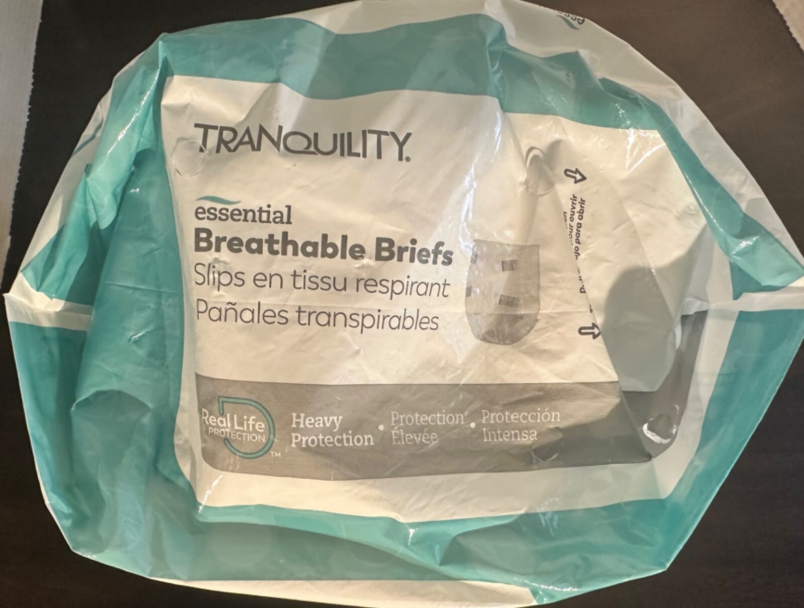 Tranquility Essential Incontinence Brief XS Breathable 2743 Heavy 30 Ct