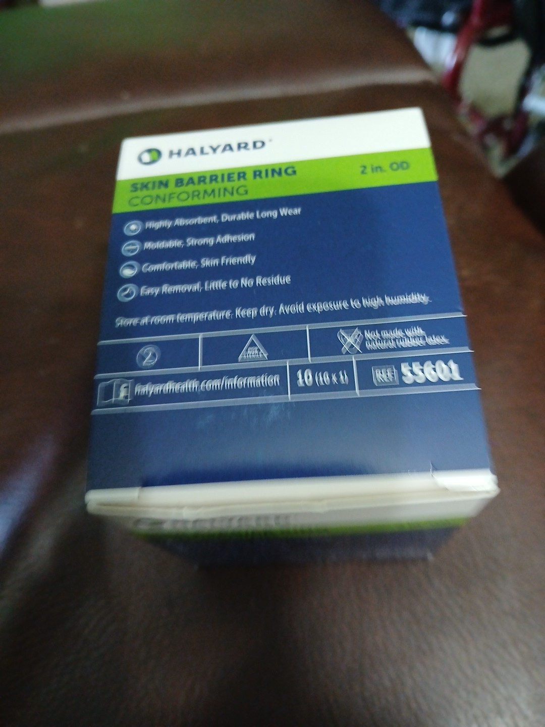 10 Halyard 55601 Skin Barrier Conforming Rings 2″ Exp 2027-11-05