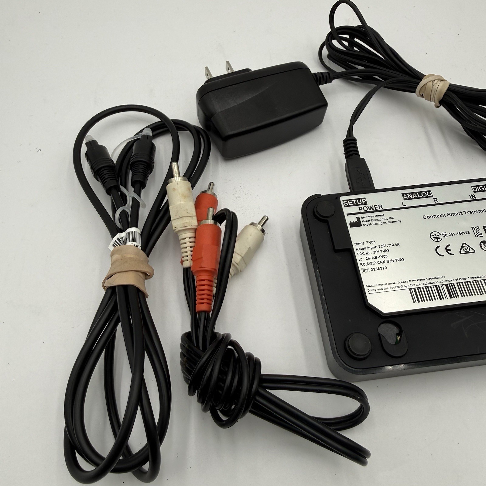 E3 SIGNIA StreamLine TV Adaptor Dolby Digital TV03 for SIGNIA Wireless Hearing