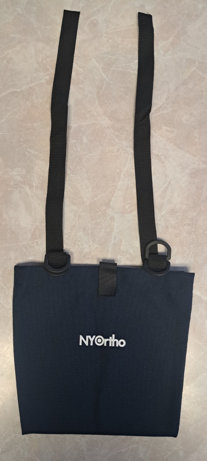 NYOrtho 9549 Urine Drainage Bag Holder Cover Blue Washable For Wheelchair/Bed