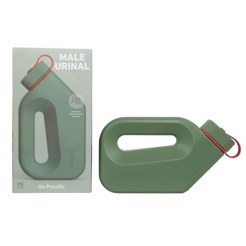 Portable Men’s Urinal – Spill Proof, Ideal for Camping, Festivals, Travel & Reco