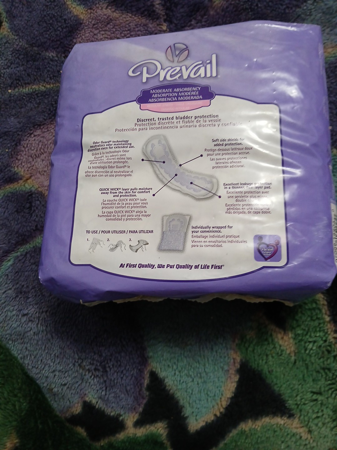 Women’s Prevail Daily Pads for Bladder Leaks | 20 count NEW