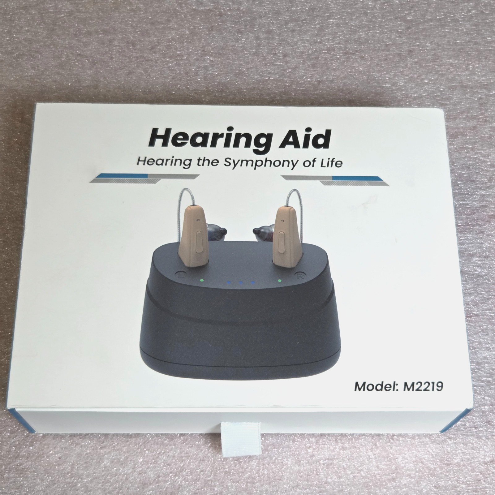 M2219 Hearing Aids Seniors Rechargeable 5-Level Volume OTC Noise Cancel