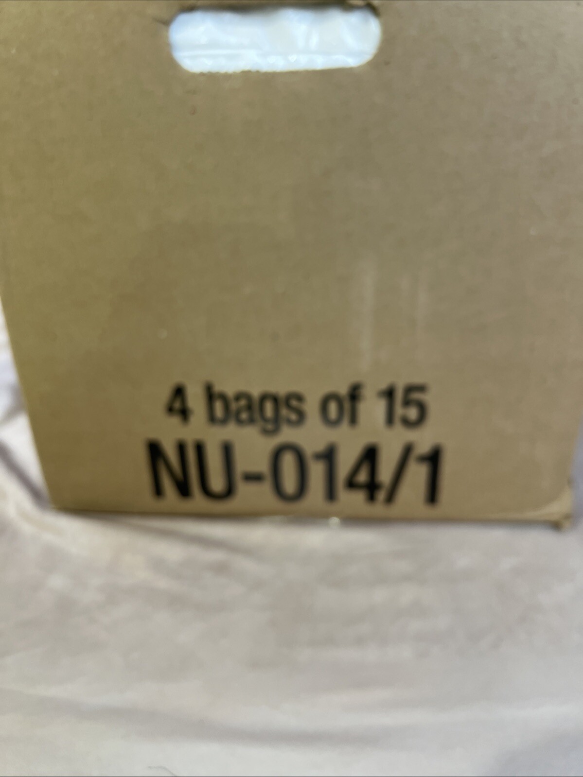 Prevail Nu-Fit Incontinence Brief XL Breathable 15 Ct/ Case of 4/ 60 Total