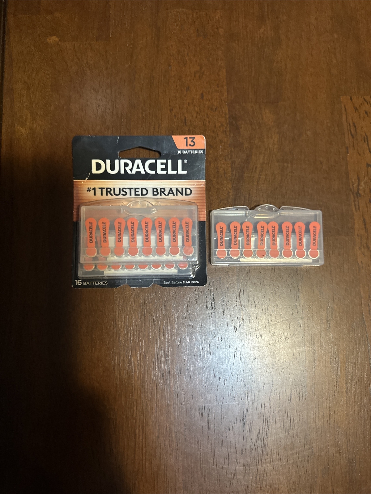 NEW Duracell Hearing Aid Batteries Size 13 long lasting 16 Pack SEALED +Bonus 8