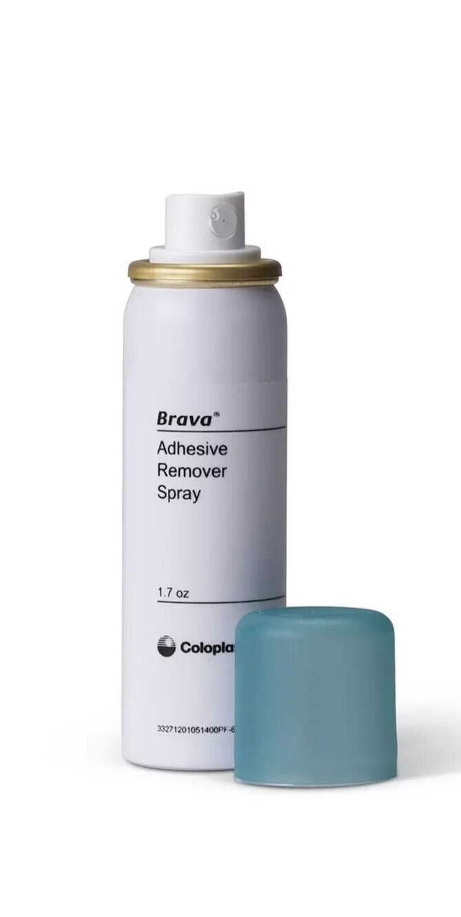 Coloplast 120105 Brava Adhesive Remover Spray 1.7 oz Bottle Exp. 2027-29* Note