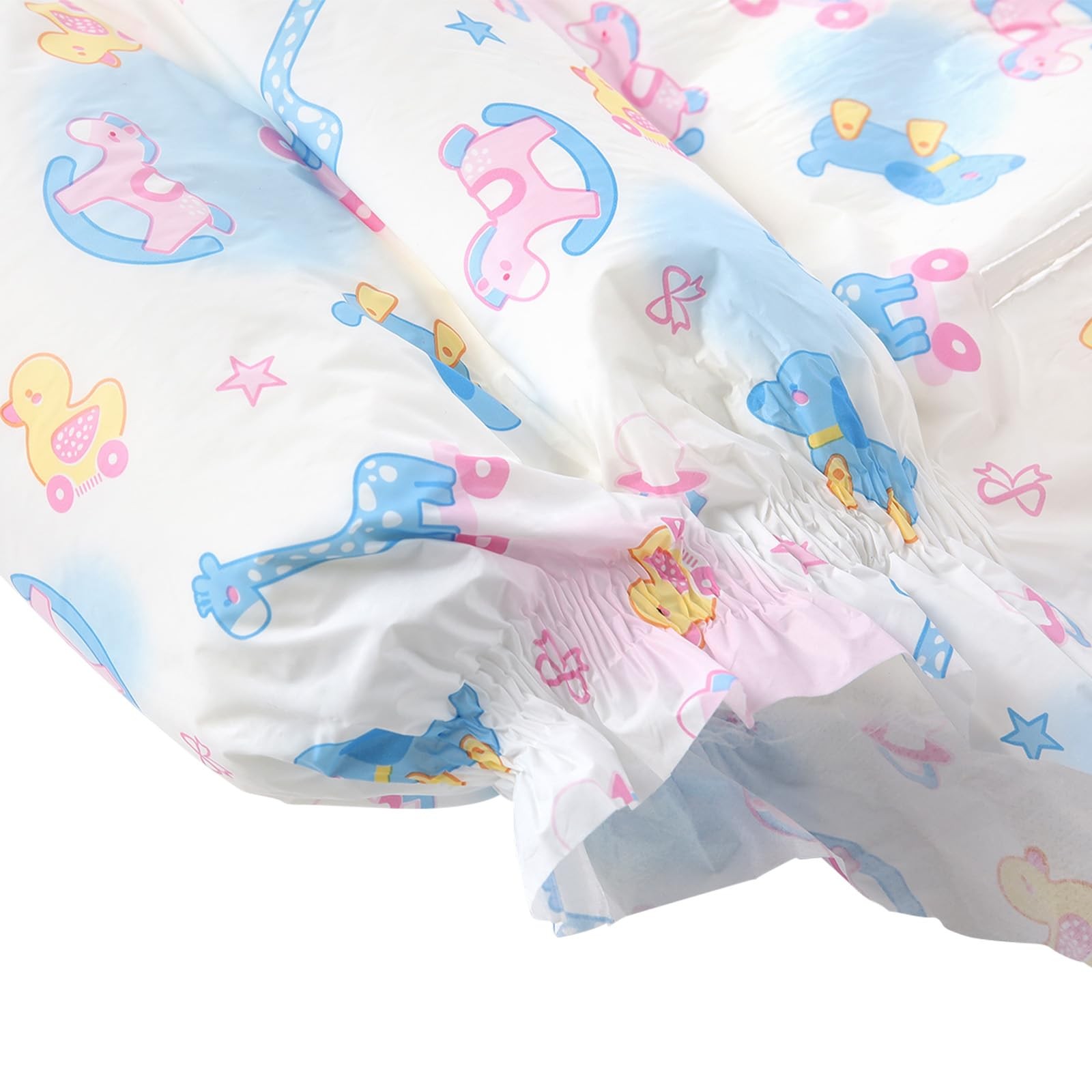 Adult Diapers Disposable Incontinence Briefs with Tabs 2 Pieces Large 37″-47″