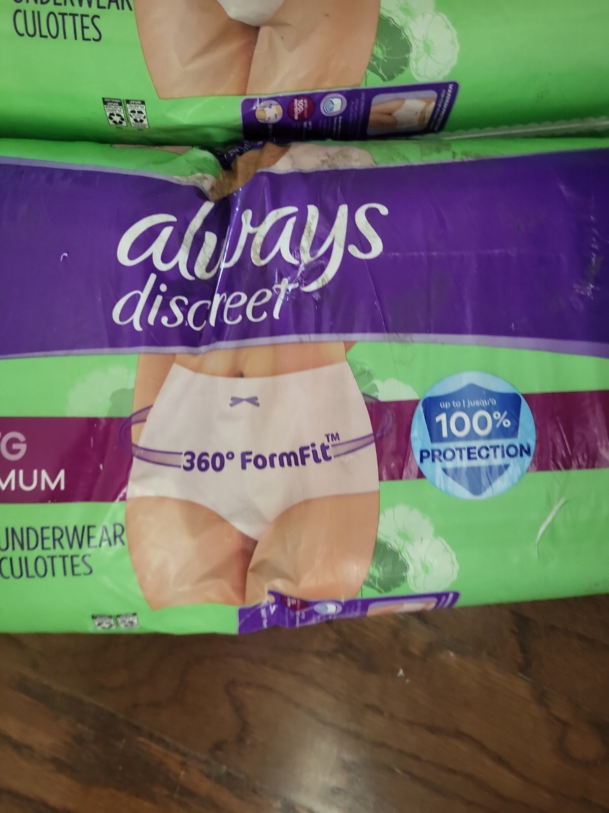 Always Discreet XL Maximum Underwear 52 Count