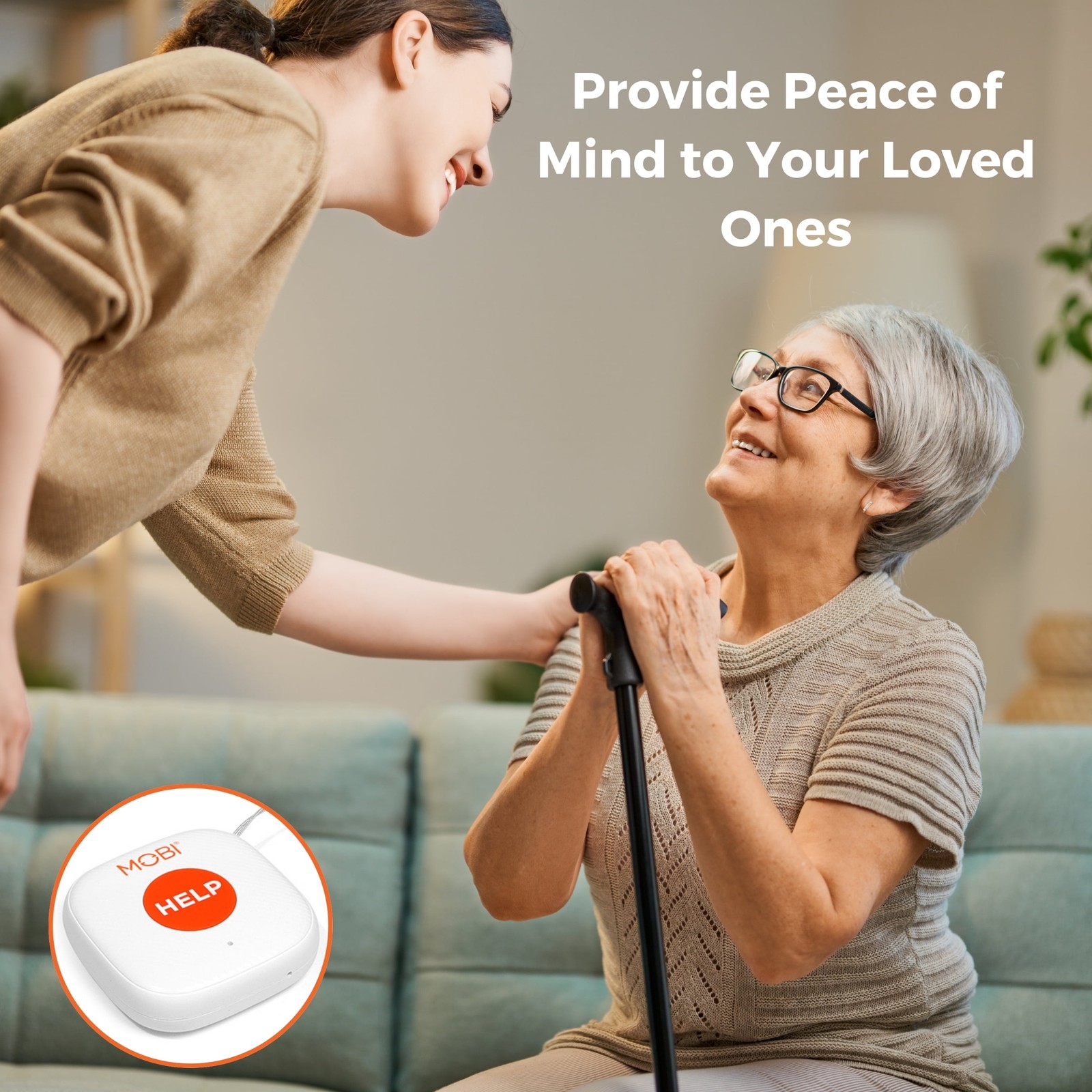 Wireless Emergency Alert Button, Smart Caregiver Monitoring System Battery