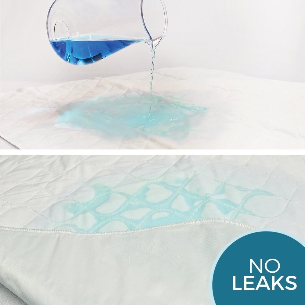 Waterproof Washable Incontinence Bed Pads, 30×34 Inch Ultra Absorbent Protection