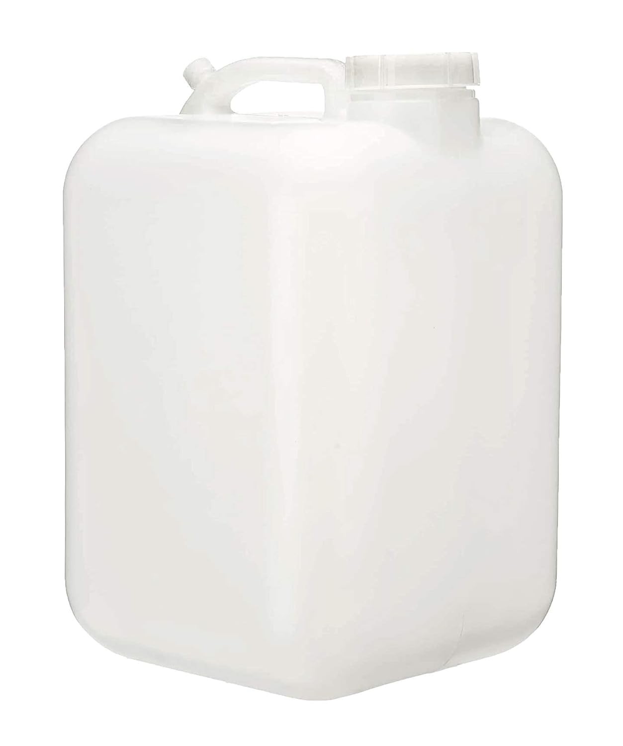 5 Gallon Water Container White Food Grade BPA Free Leak Proof Storage