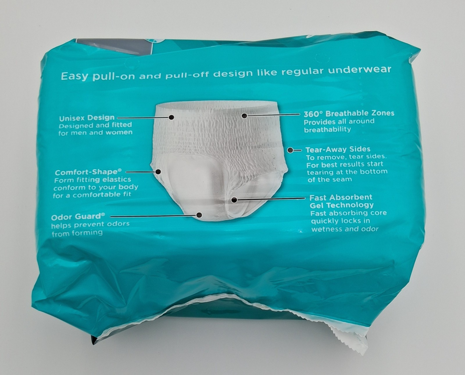 Rely Incontinence Briefs Maximum Underwear 20 Pack Small Size 20″ To 34″ Waist