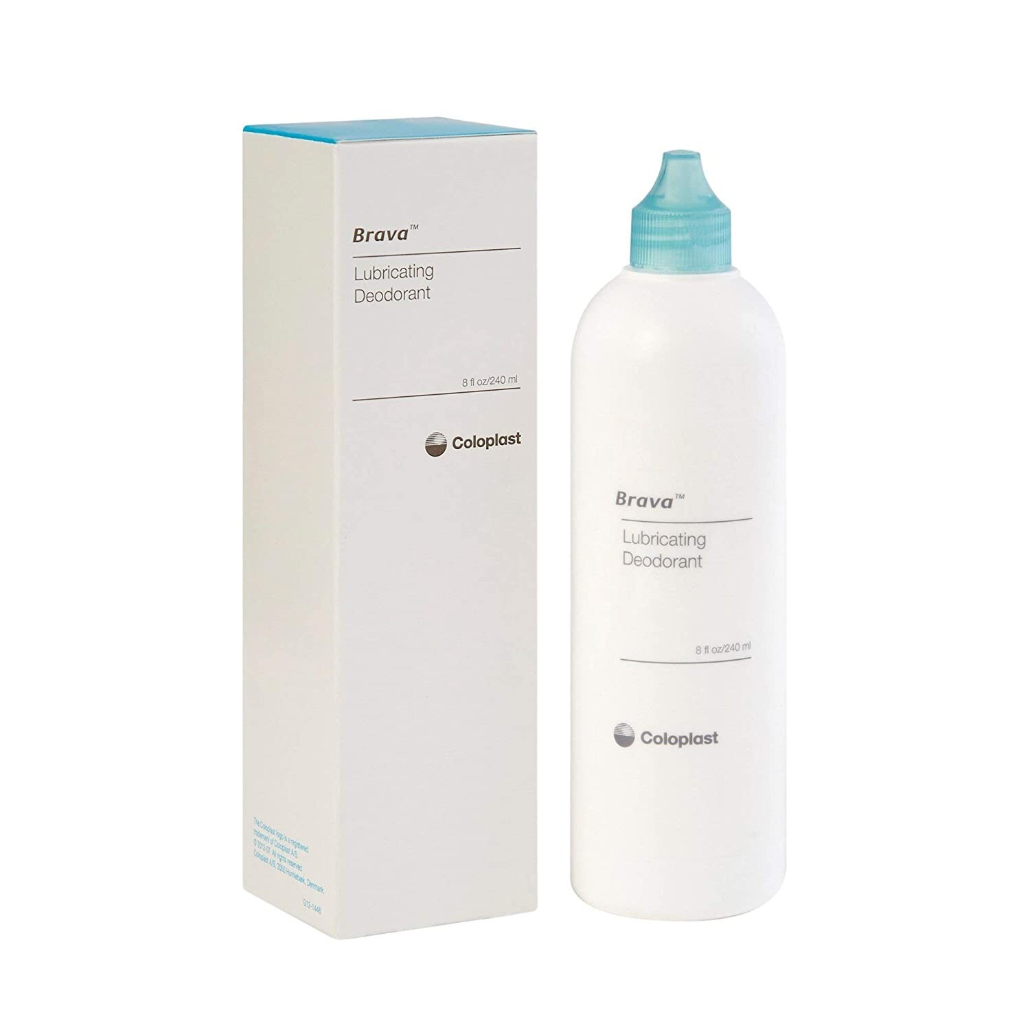 12061 Coloplast Brava Lubricating Deodorant 8 oz. Bottle – 1 Count Exp:2025-08