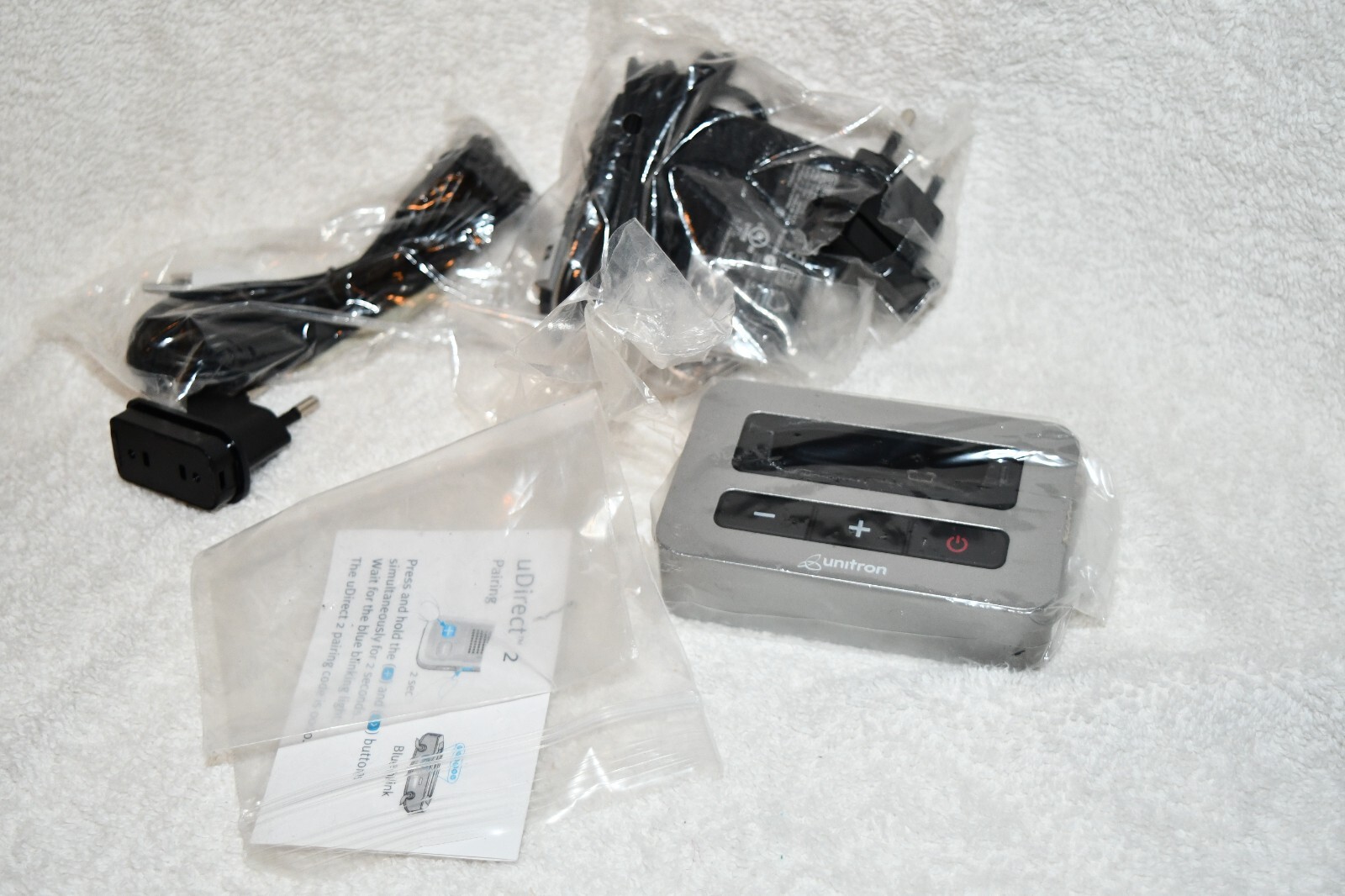 Unitron UDirect 2 UTV2 Hearing Aid Audio Streamer NWOB Open Box 1f