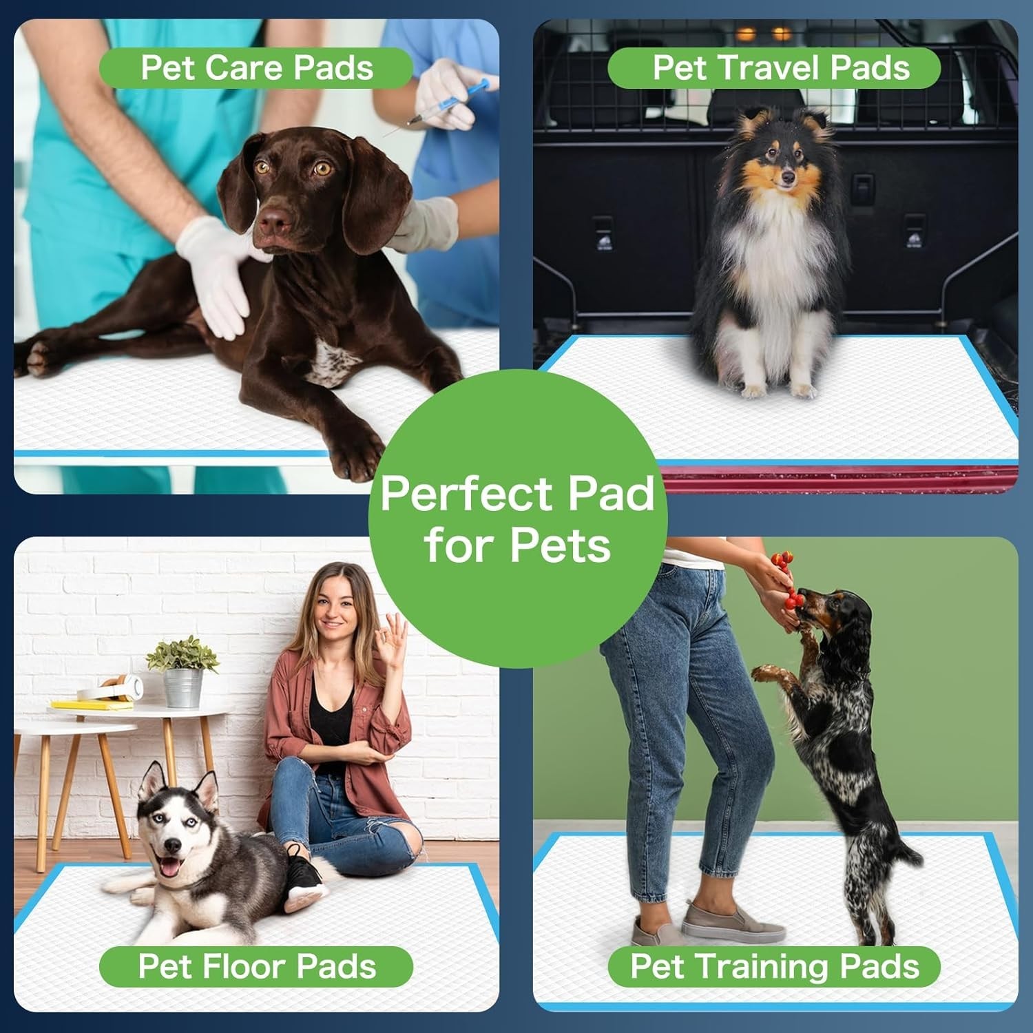 Absorbent Disposable Pads 23x36in 100ct