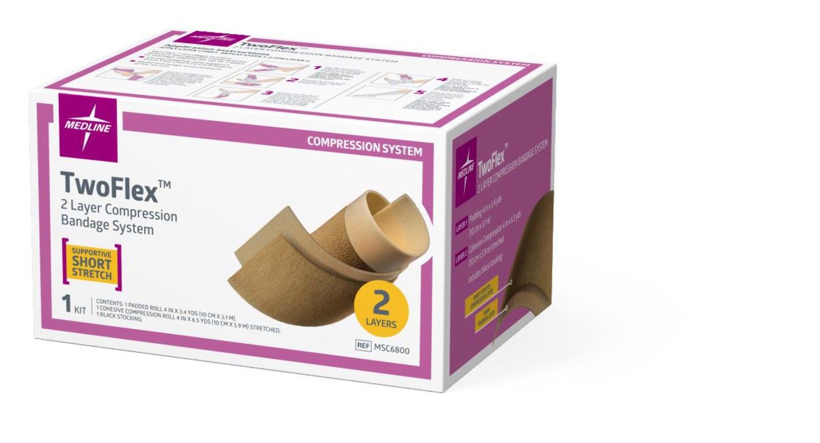 Medline TwoFlex 2-Layer Compression System
