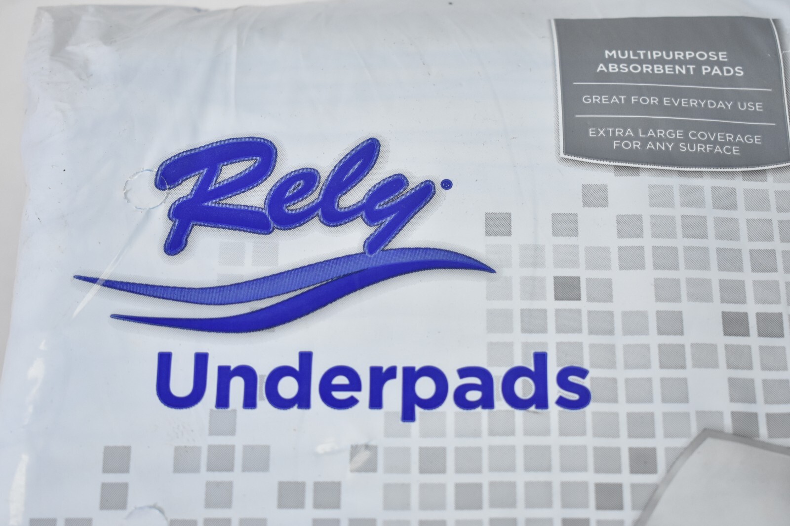 Rely Maximum Absorbency XL Size Adult Overnight Underpads Multipurpose 10 Pack