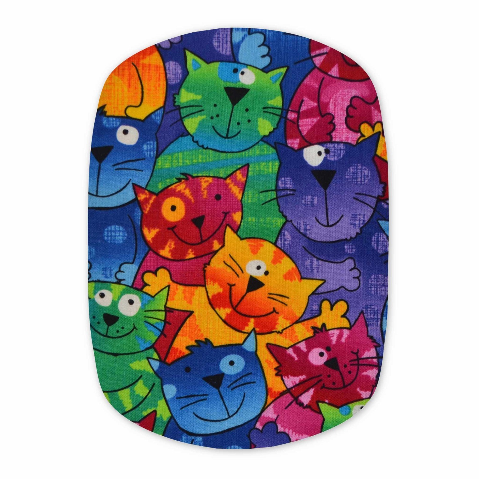Colorful Cats Custom Ostomy Bag Cover Ileostomy Colostomy Urostomy Pouch Cover