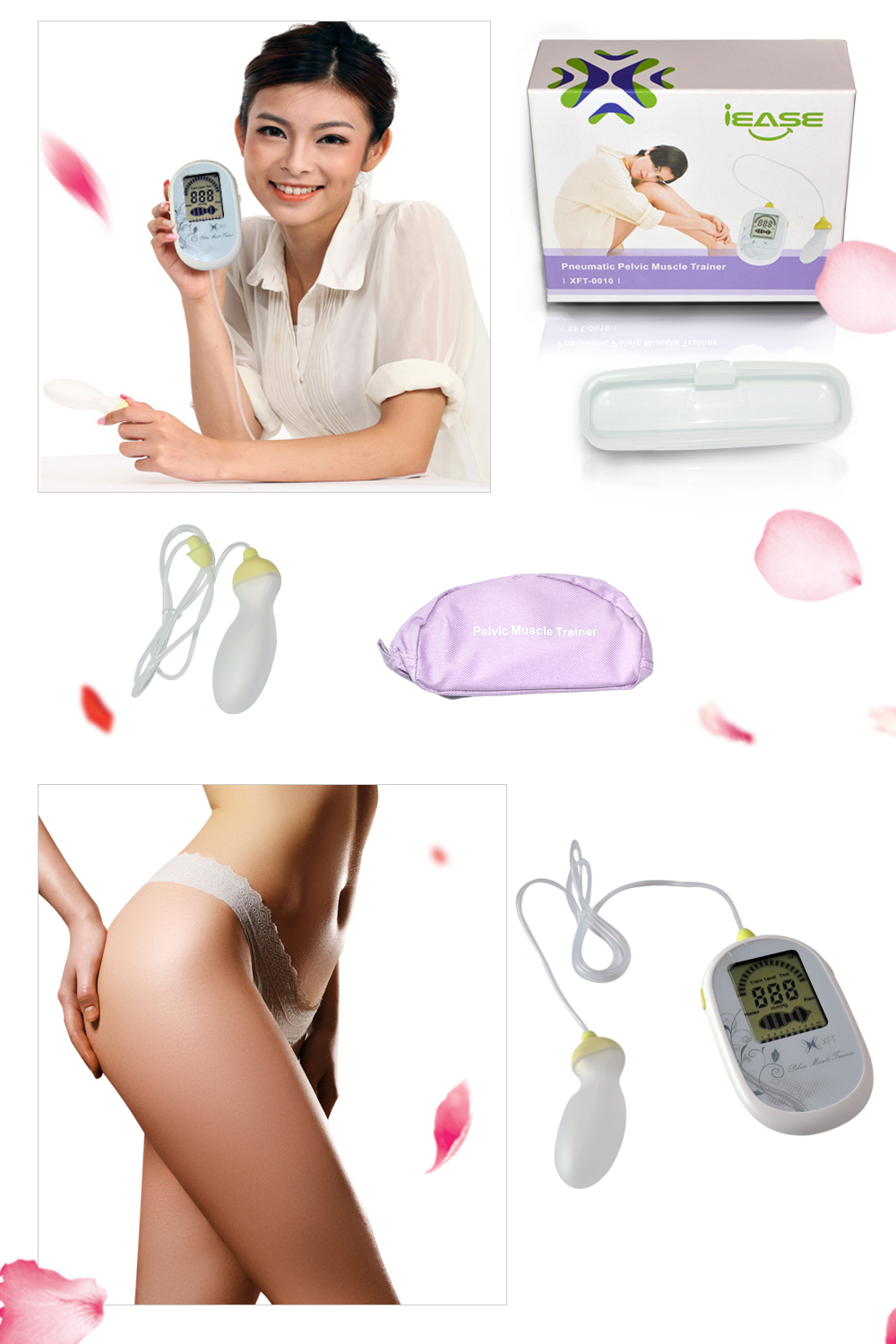 Tighten Pelvic Floor Muscle Trainer Buttock Trainer Pelvic Floor Exerciser