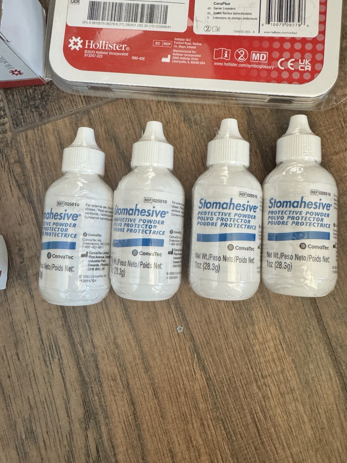 Hollister Adapt Ostomy: 7300,7906,78500,8805,79402, Convatec Powder 025510 Exp28