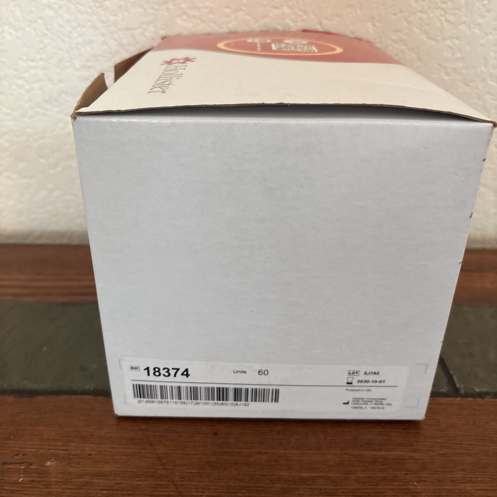 Hollister 18374 New Image, Closed Ostomy Pouch Beige, 1 box of 60