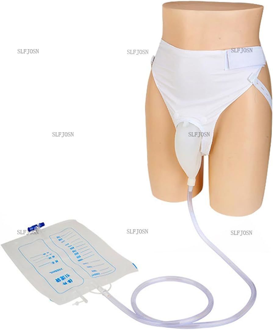 Silicone Wearable Urinal Bag Catheter Portable External Collector for women/ men