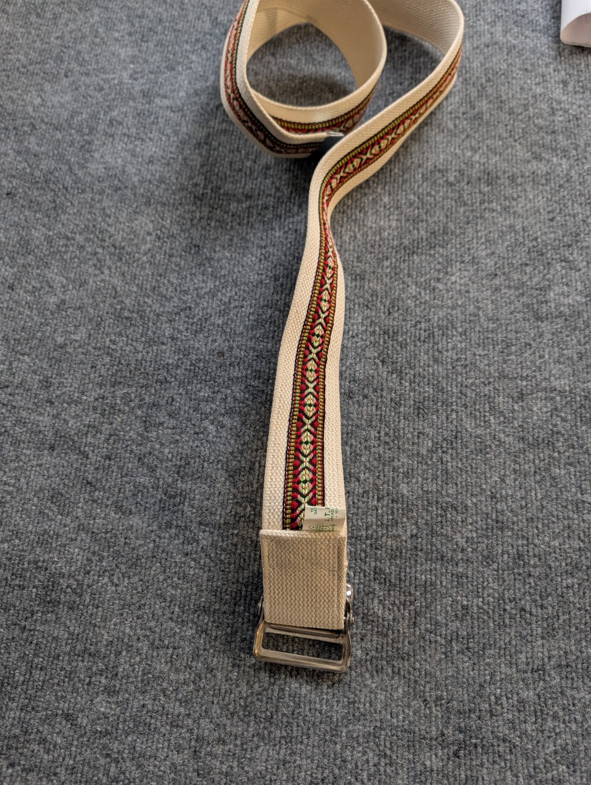 Posey 52 Inch Gait Transfer Belt 2 Inch Cotton Western Pattern Assistance Care