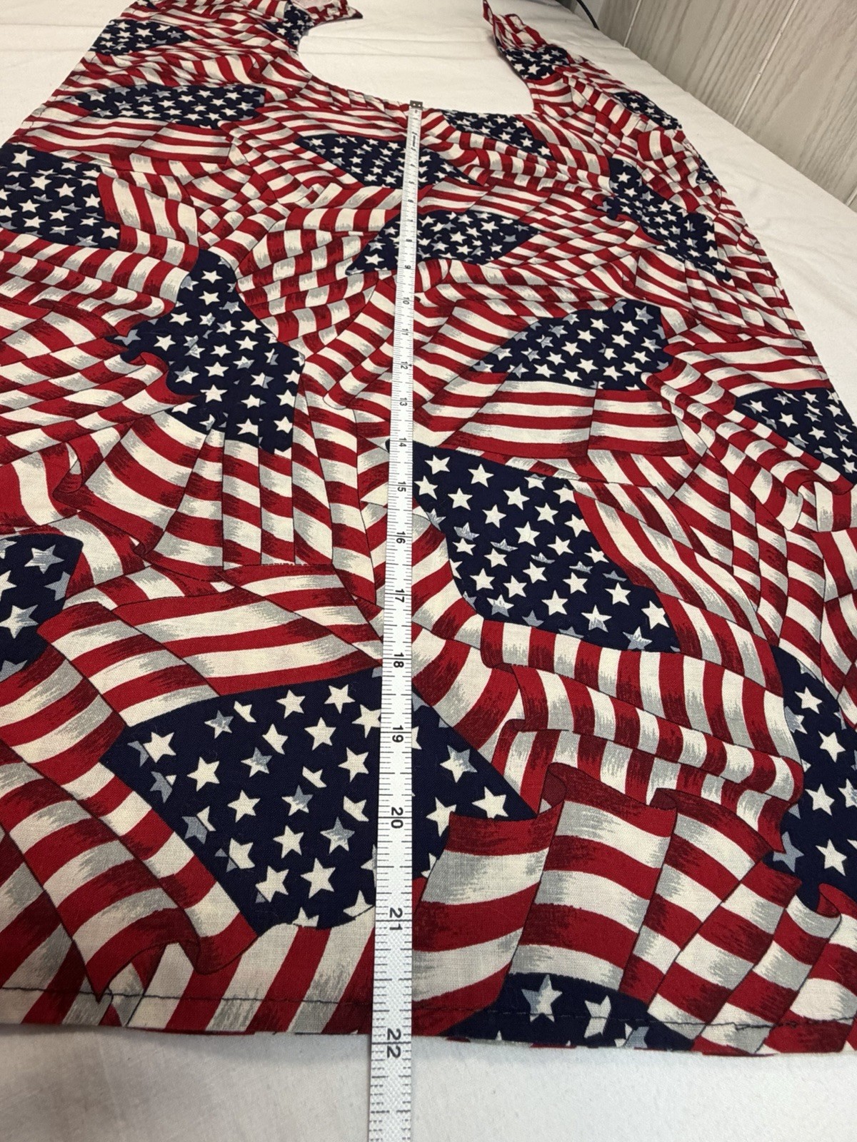 Handmade Adult Bibs, Clothing Protection Elderly/Special Needs Summer Patriotic
