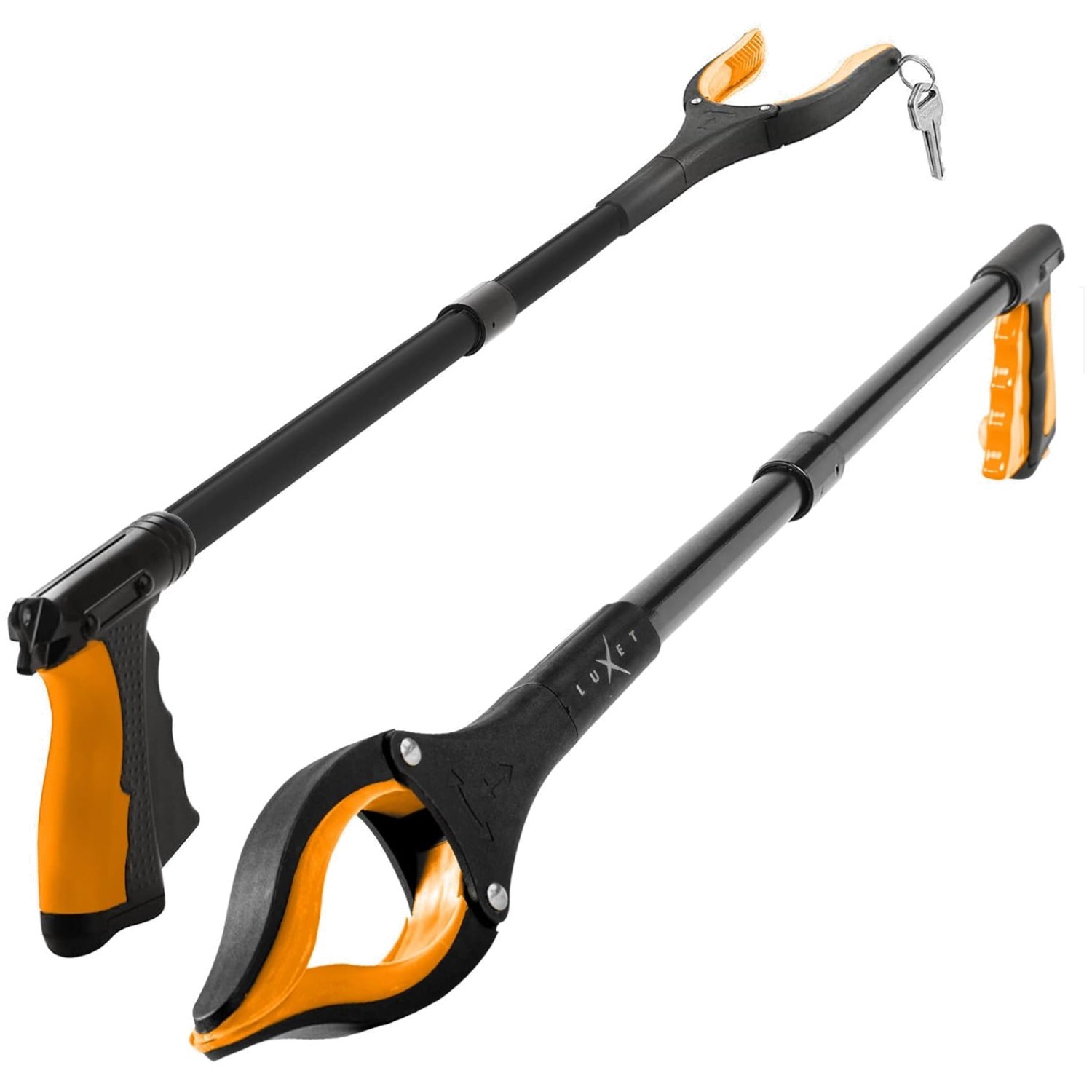 Strong Grip Magnetic Tip Trash Picker Claw – Lightweight