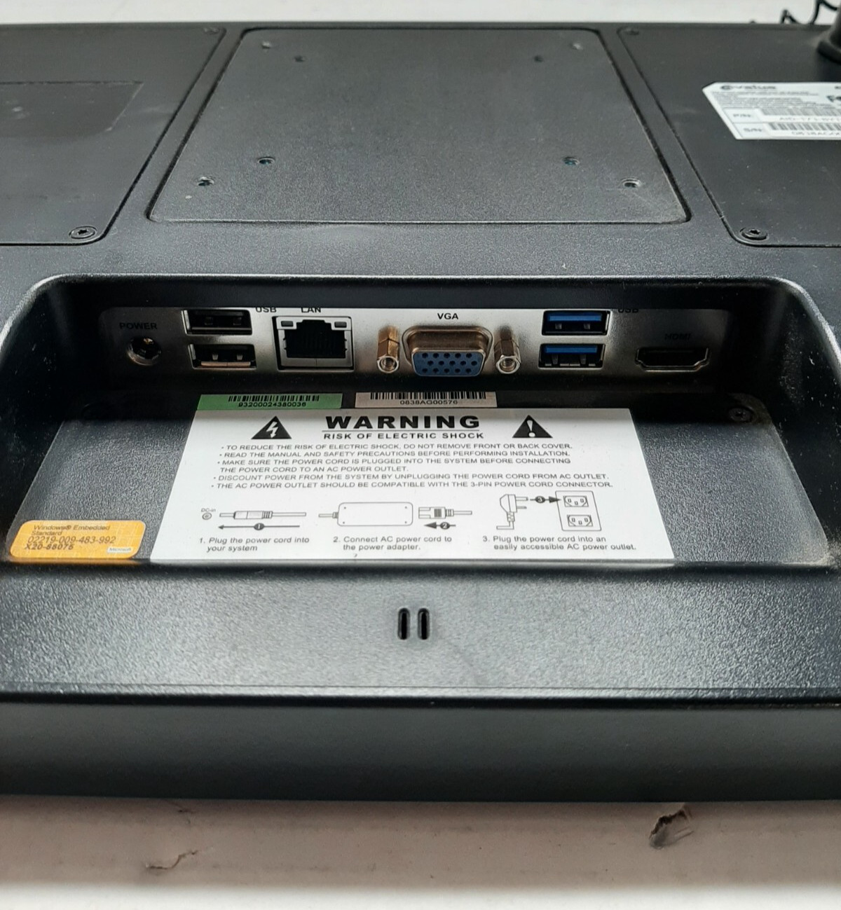 All-In-One Avalue Careworx AID-173-BYT 17.3 Touchscreen Medical PC #97