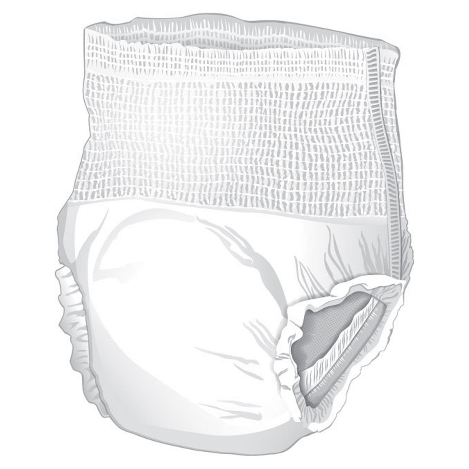 McKesson Adult Disposable Pull On Up Underwear Diapers XL Light Absorbency 14 Ct