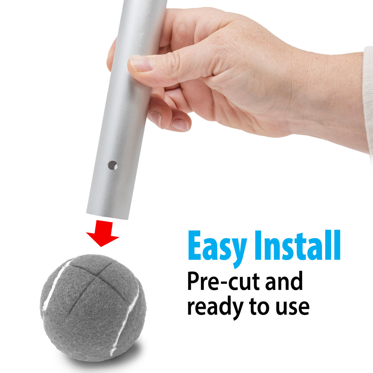 DEAL: Pre-cut Walker Tennis Ball Glides – Any Color – 2 Pairs