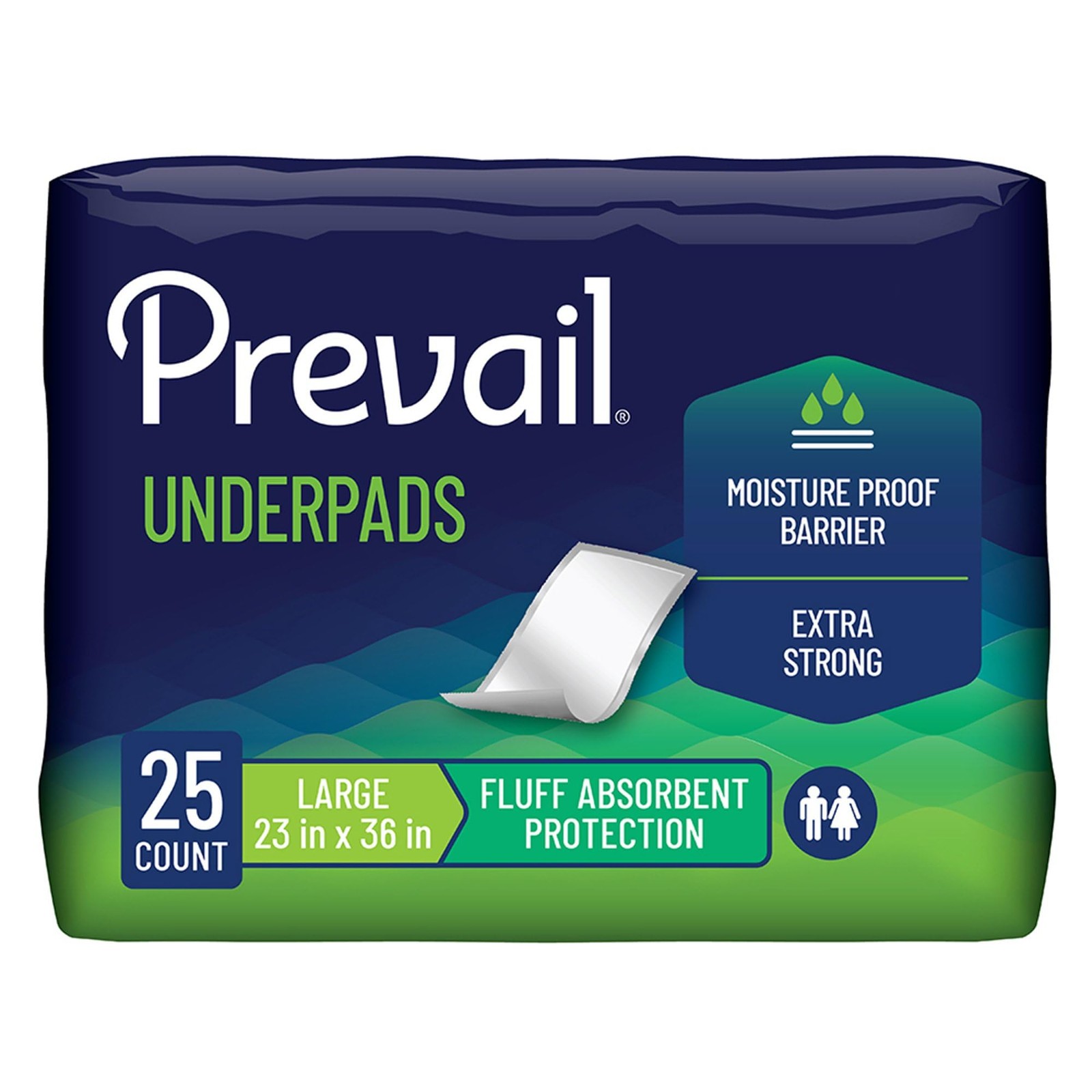 Disposable Underpad Fluff 23X36 UP-150/2 25 Pads