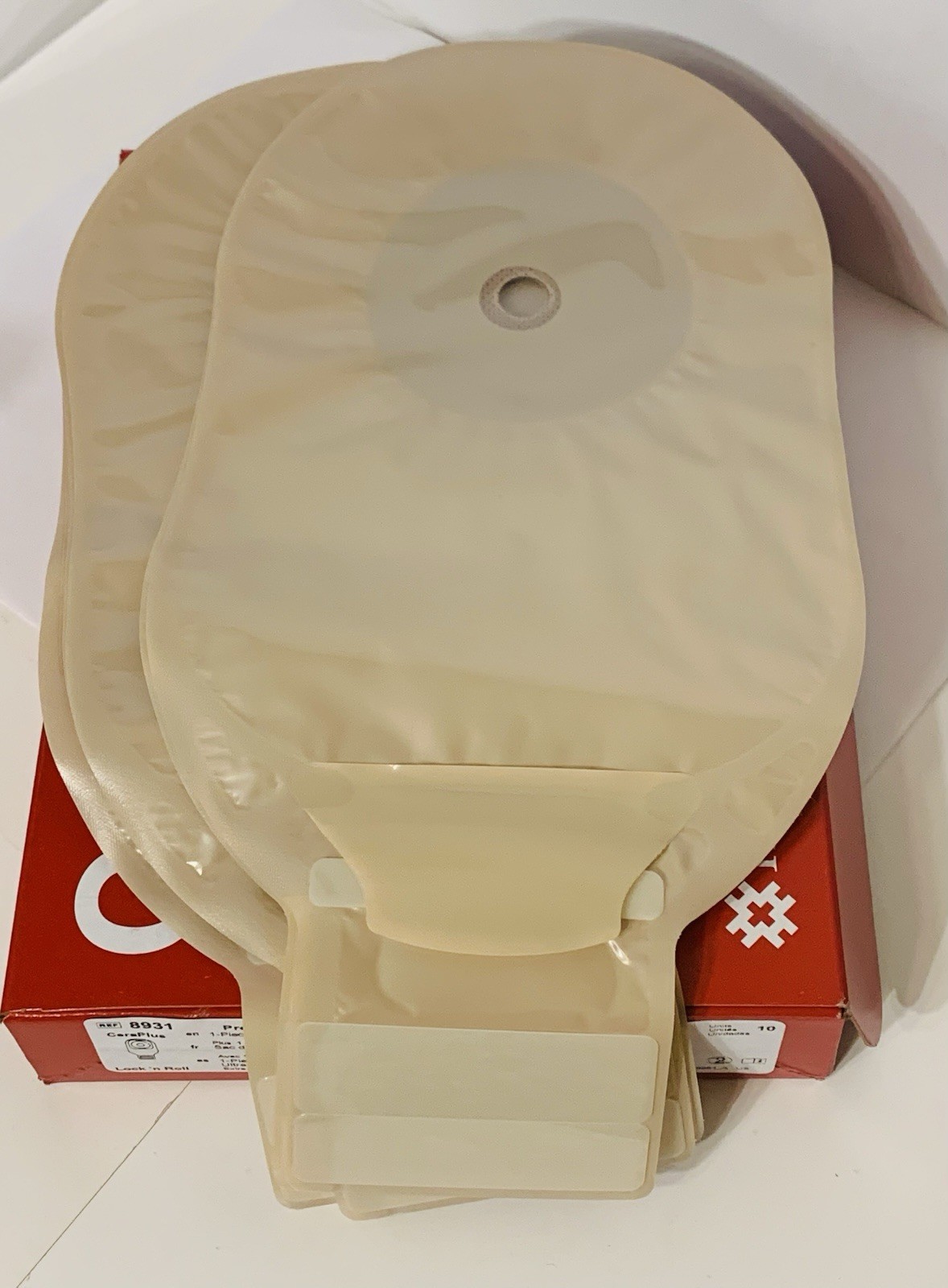 10 Hollister 8931 Premier One Piece Drainable Pouches 1BX/10EA Exp. 2030