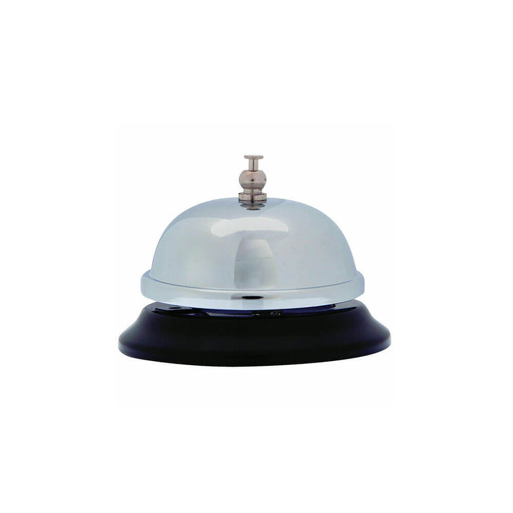 Esselte Counter Bell Chrome Black Strong And Durable Premium High Quality