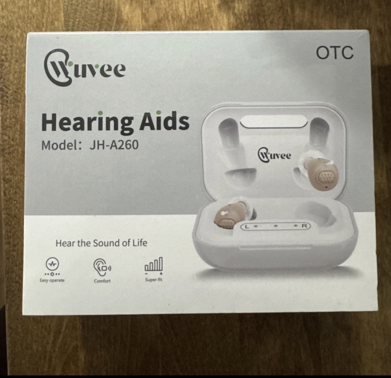 Wuvee Hearing Aids model:JH-A260 for Seniors
