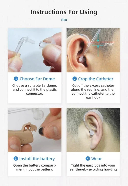New S igni a Prompt SP BTE Behind-the-Ear Profound Loss Hearing Device
