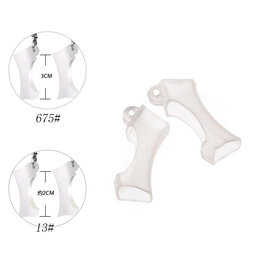 1 Pair Silicone Sleeves Cover for BTE Hearing Aids Protective Holder Protector