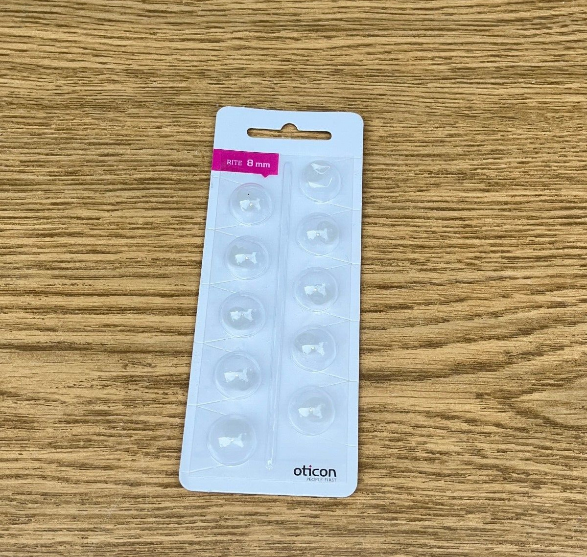 PowerOne Zinc Hearing Aid Batteries 10 SU x 6 Cells (60) and Silicone Ear Piece