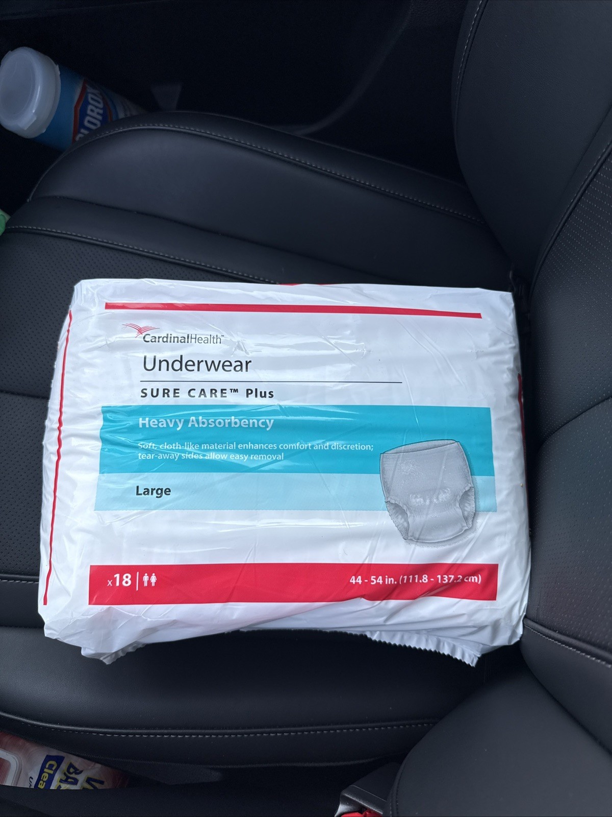 Cardinal Health Sure Care Plus Underwear 2×18 Large Case Of 36 Heavy Absorbency