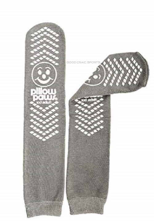 PILLOW PAWS Slipper Socks – Terries – Non-Slip Hospital Socks – L, XL, 2XL, 3XL