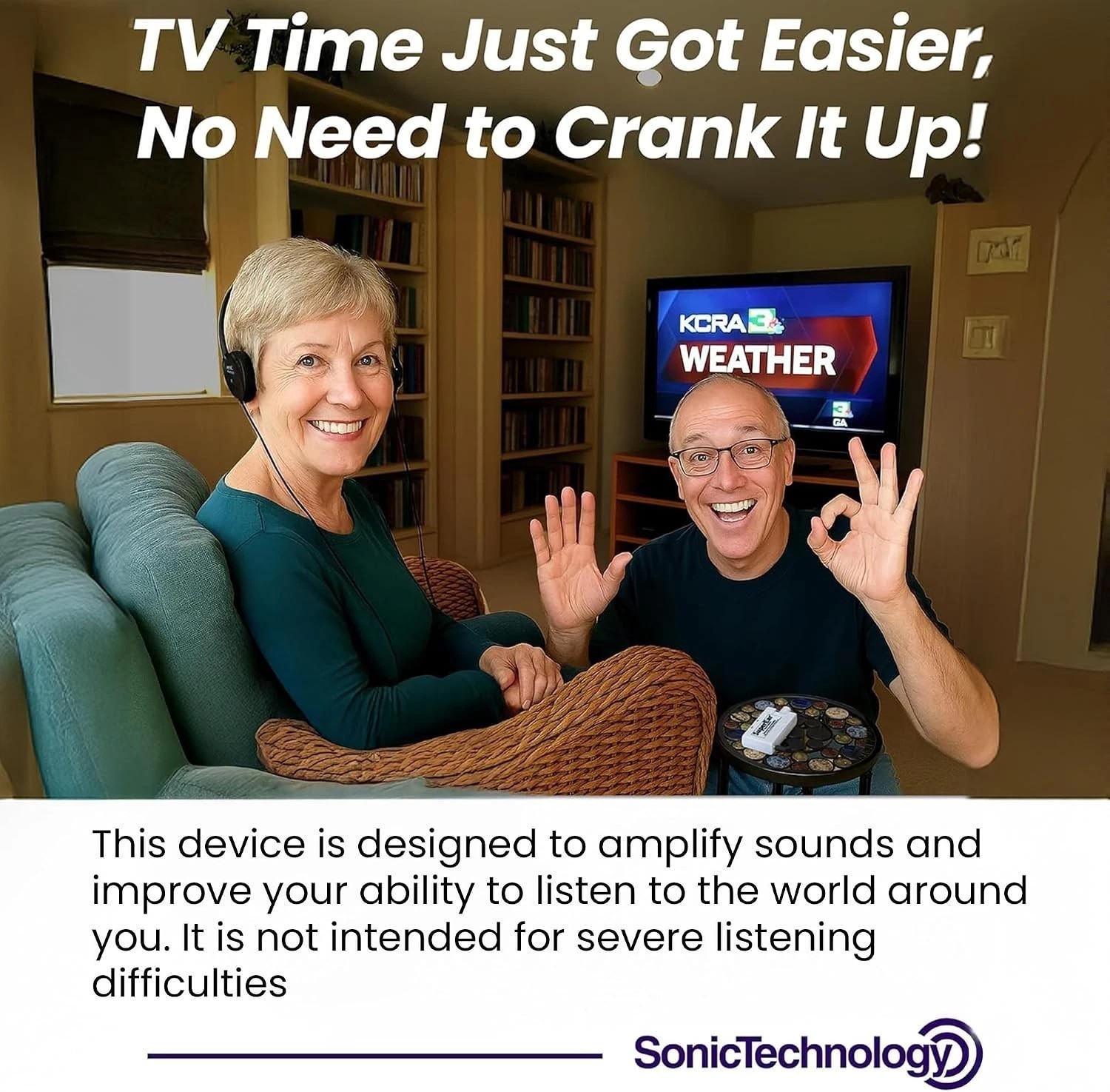 – Hearing Amplifier, Personal Headphones, Audio Accessories